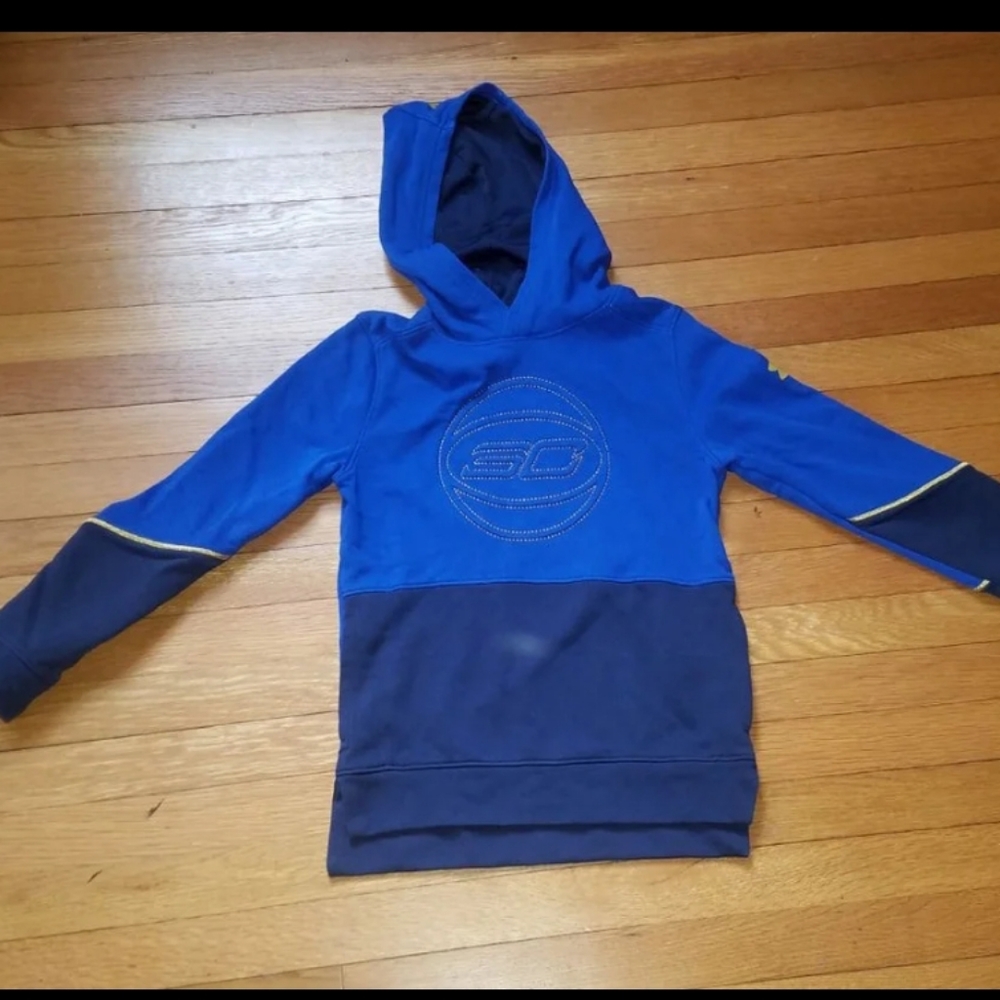 Under Armour hoodie sweatshirt. Blue